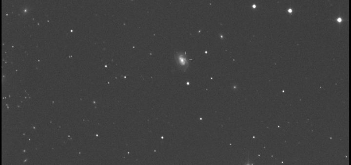 Possibile supernova PSN J11473508+5558147 in NGC 3888: un'immagine (18 giugno 2015)