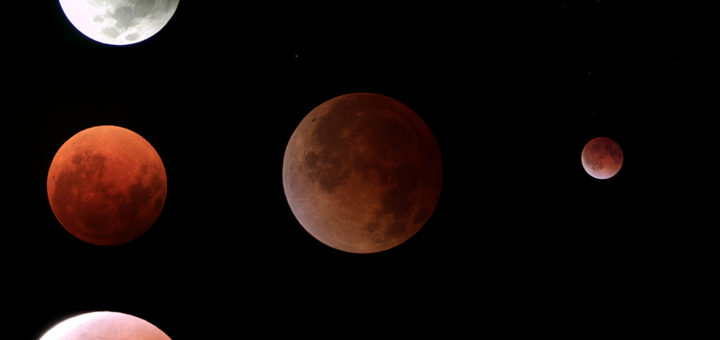 28 Settembre 2015: eclissi totale di Luna - poster