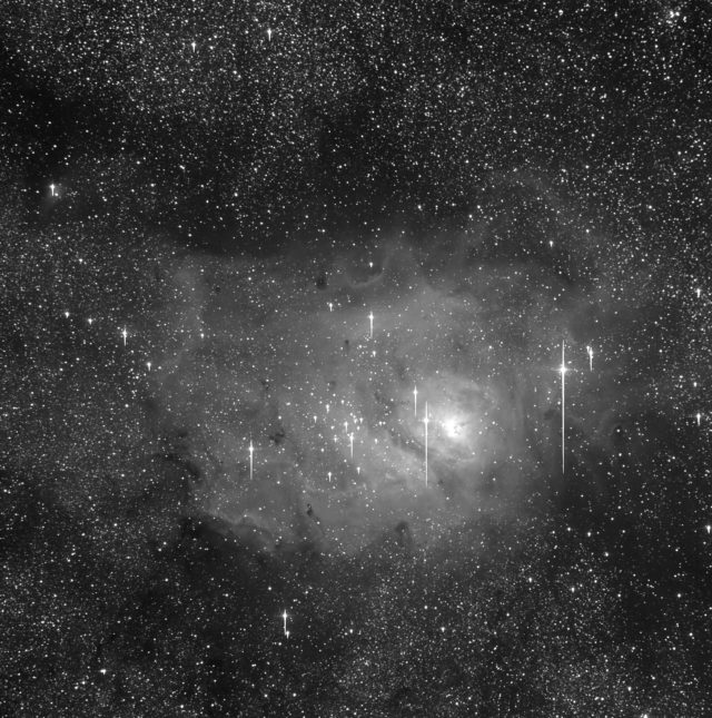 Messier 8, la nebulosa "Laguna"