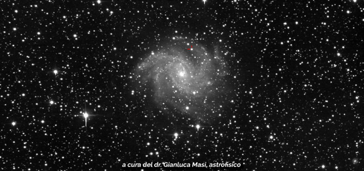 Supernova SN 2017eaw in NGC 6946: osservazione in diretta - 19 maggio 2017