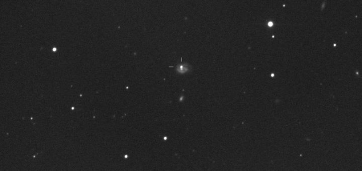 NGC 3191 e la supernova super luminosa povera in idrogeno SN 2017egm: 23 giugno 2017