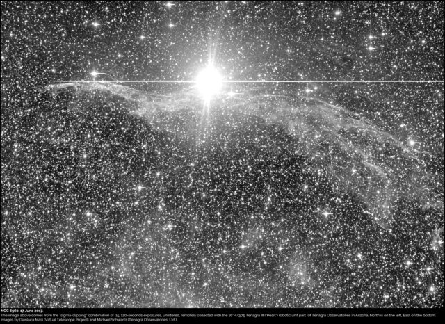 Scopri di più sull'articolo NGC 6960, un elegante velo calato su un dramma