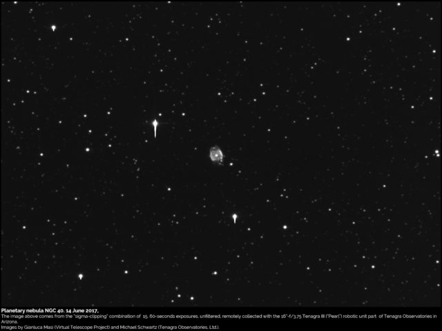 Scopri di più sull'articolo NGC 40: un piccolo, ma splendente gioiello in Cefeo
