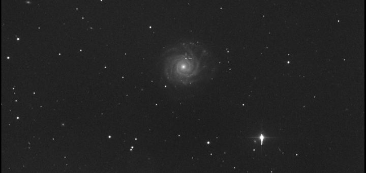 NGC 3938 e la supernova SN 2017ein: 22 giugno 2017