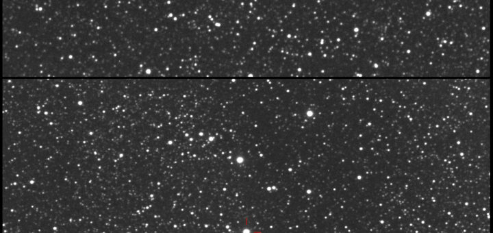 Nova galattica ASASSN-17hx in Scudo: 27 (sopra) e 28 (sotto) Luglio 2017