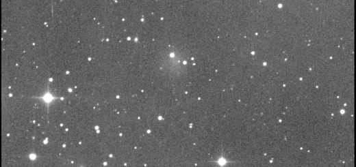 La cometa 174P/Echeclus, ripresa il 21 gennaio 2018
