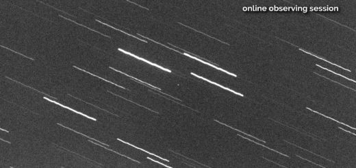Diretta per l'asteroide near-Earth 2018 VX1: locandina