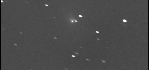 La cometa 46P/Wirtanen, ripresa il 17, 28 settembre e 17 ottobre 2018