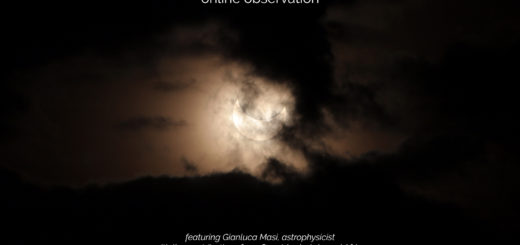 21 giugno 2020, eclissi di Sole - poster dell'evento