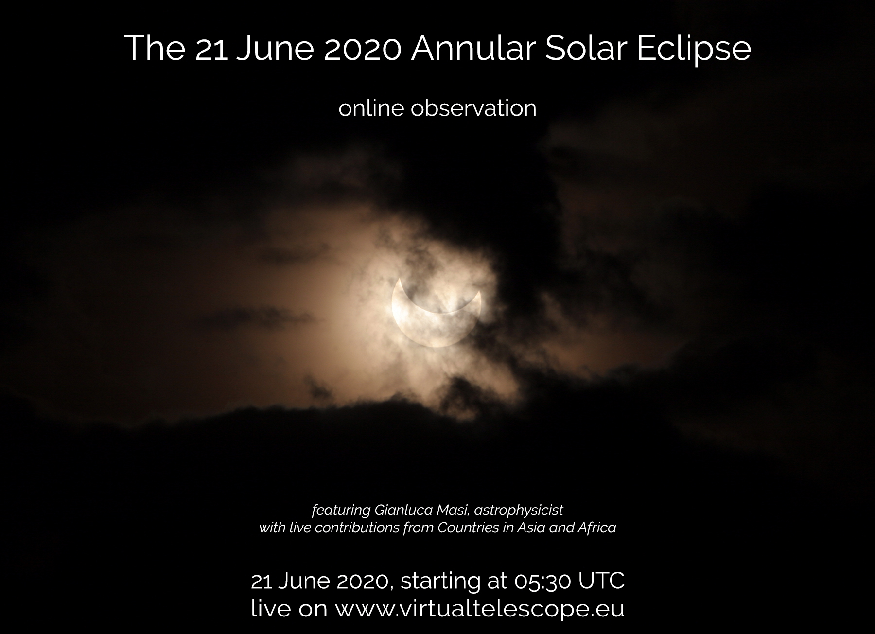 Scopri di più sull'articolo 21 giugno 2020, eclissi di Sole: guida e strumenti utili all’osservazione